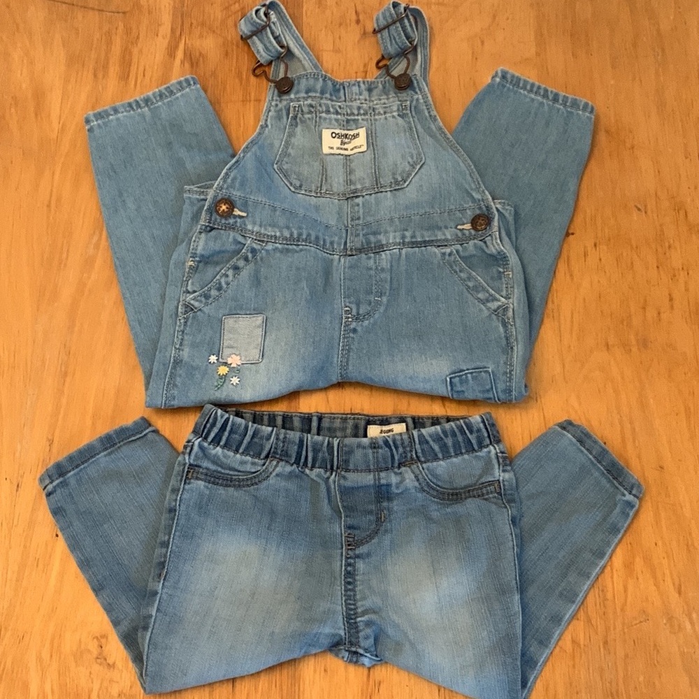 OshKosh Baby/Toddler Girl Denim Bundle